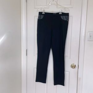 DKNY Black Leggings Size Large
